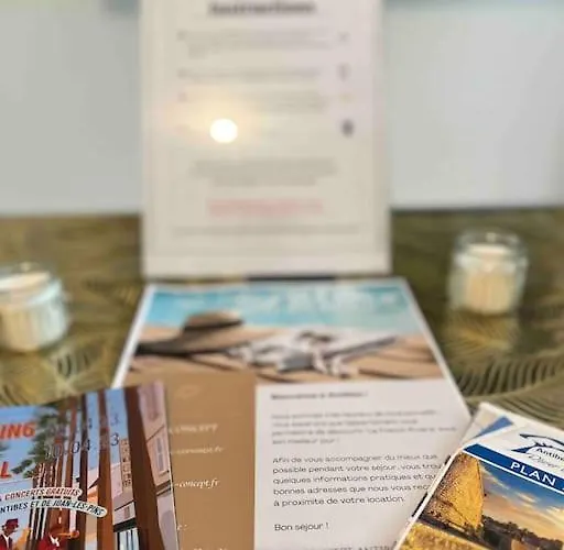 Le Cosy Corner : 2 Pers De Standing + Terrasse Apartment Antibes