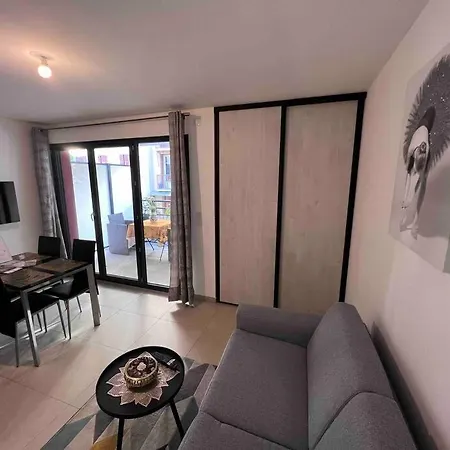 Le Cosy Corner : 2 Pers De Standing + Terrasse Lägenhet